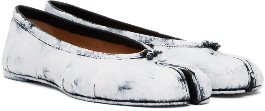 MAISON MARGIELA White Tabi New Ballerina Flats 4