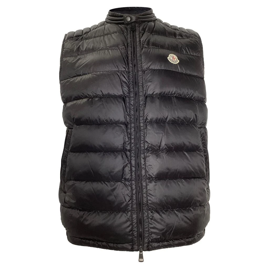 Moncler Arves Down Gilet in Black Nylon 1