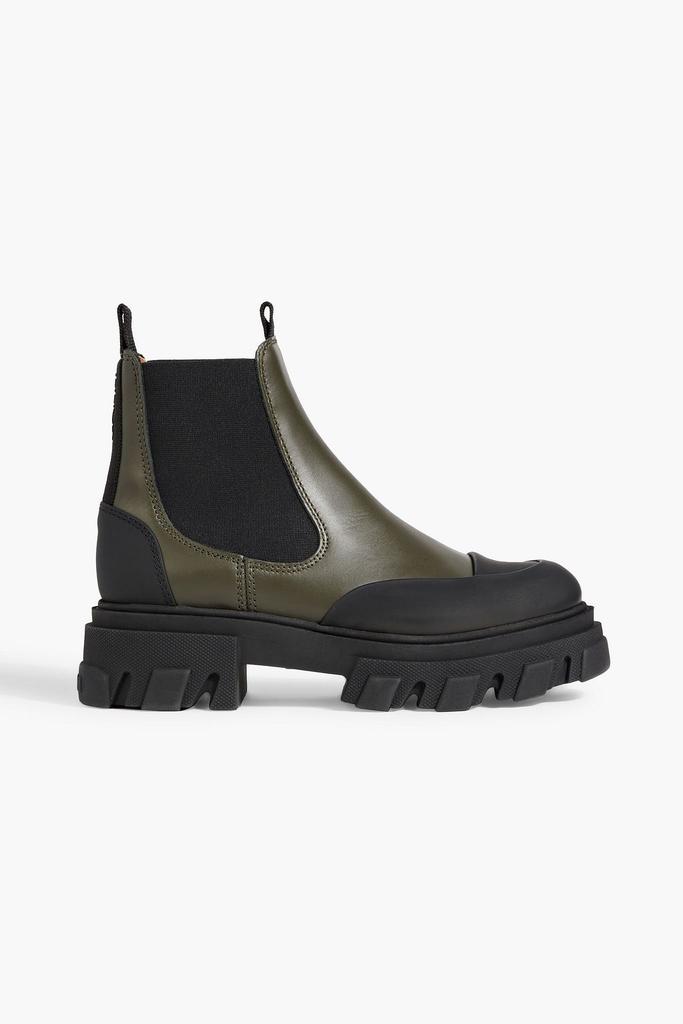 【関税＆送料込み】Ganni Black Naplack Slouchy Boot Ganni Soft Slouchy High Shaft Boot - Naplack Black | Garmentory
