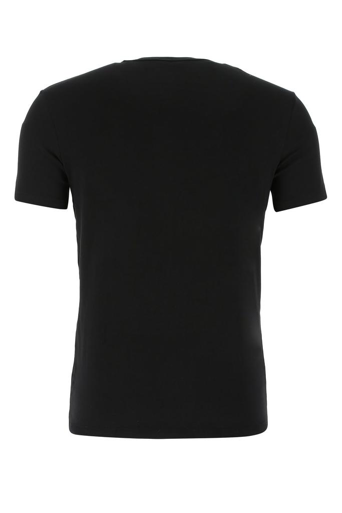 Tom Ford Black stretch cotton t-shirt