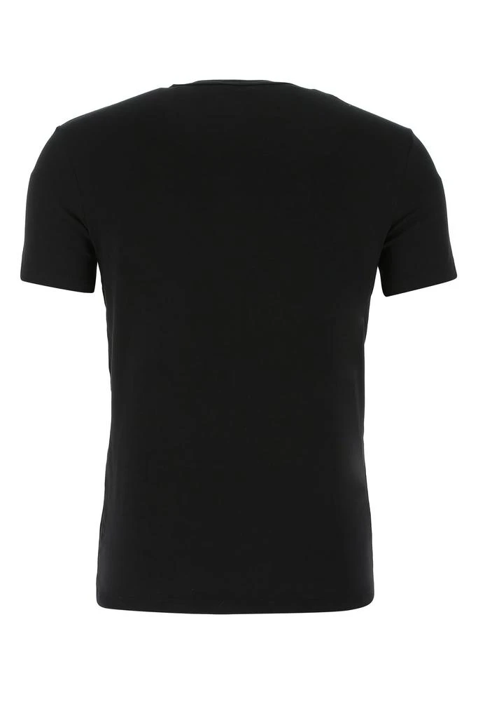 Tom Ford Black stretch cotton t-shirt 2