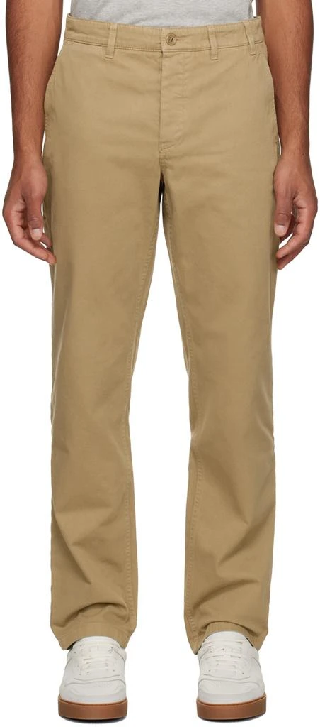 Norse Projects Beige Aros Heavy Trousers 1