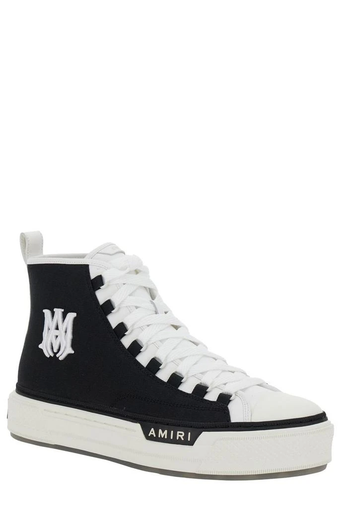 AMIRI Amiri Court Round Toe Lace-Up Sneakers 2