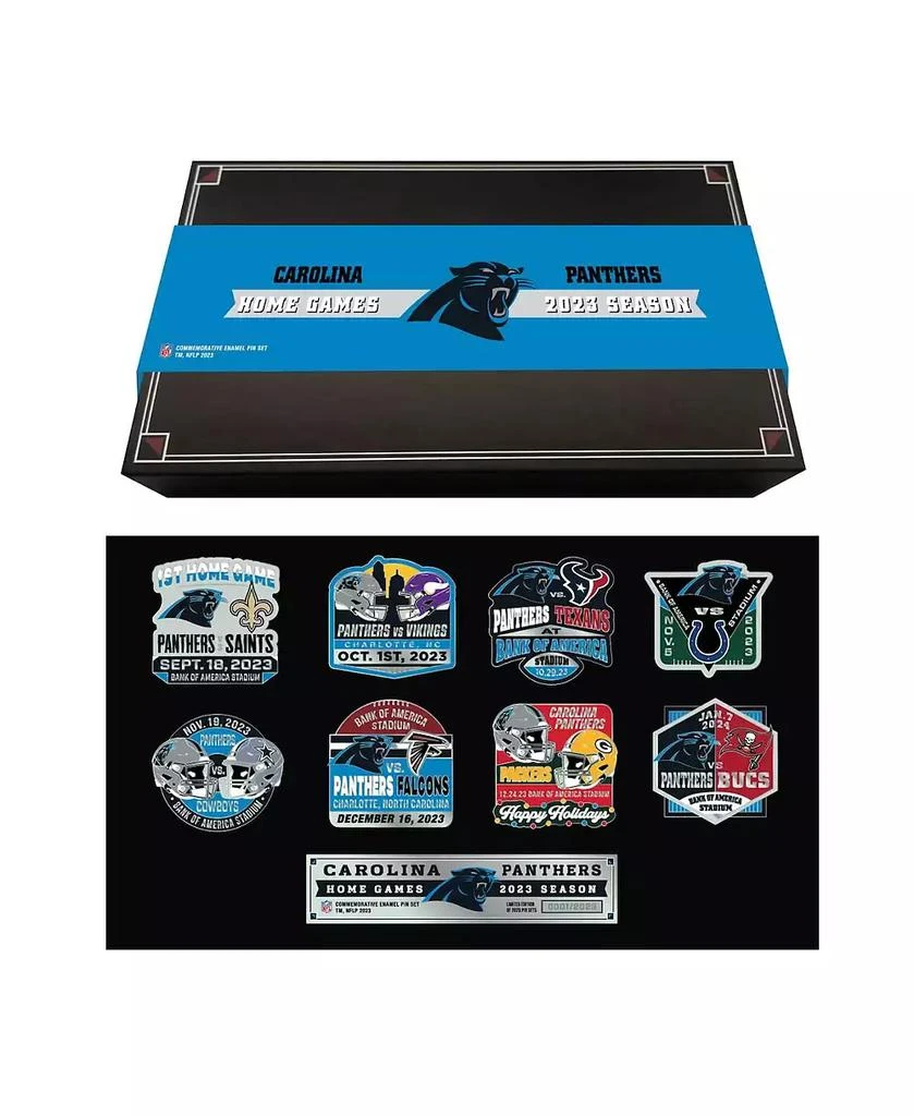 Mojo Licensing Carolina Panthers 2023 Game Day Pin Collector Set 1