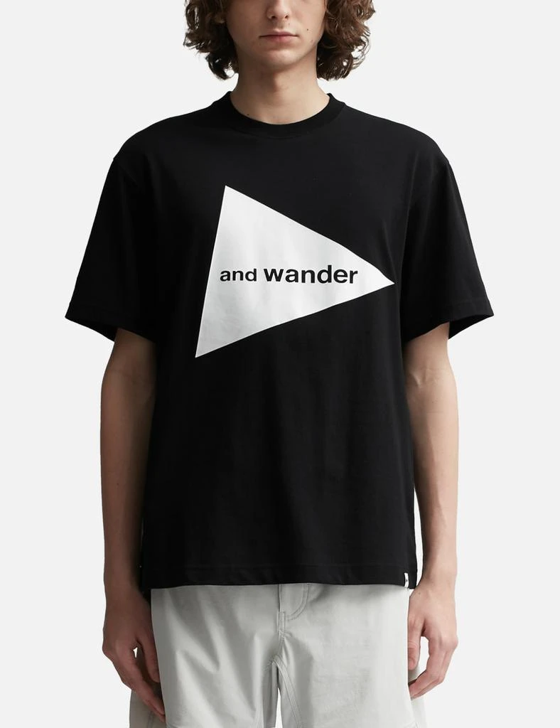 and wander and Wander Big Logo T-shirt 3