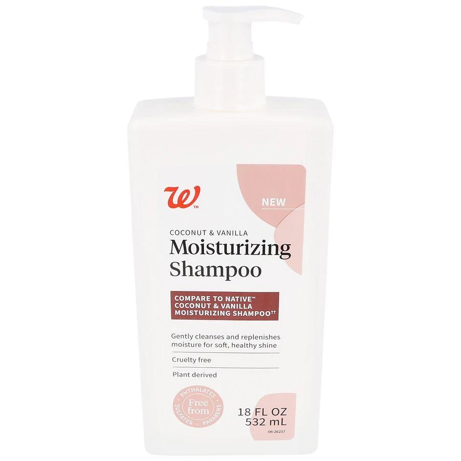 Walgreens Moisturizing Shampoo Coconut & Vanilla 1