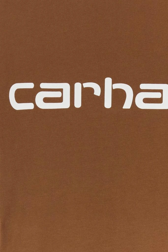 Carhartt Wip Brown cotton t-shirt 2