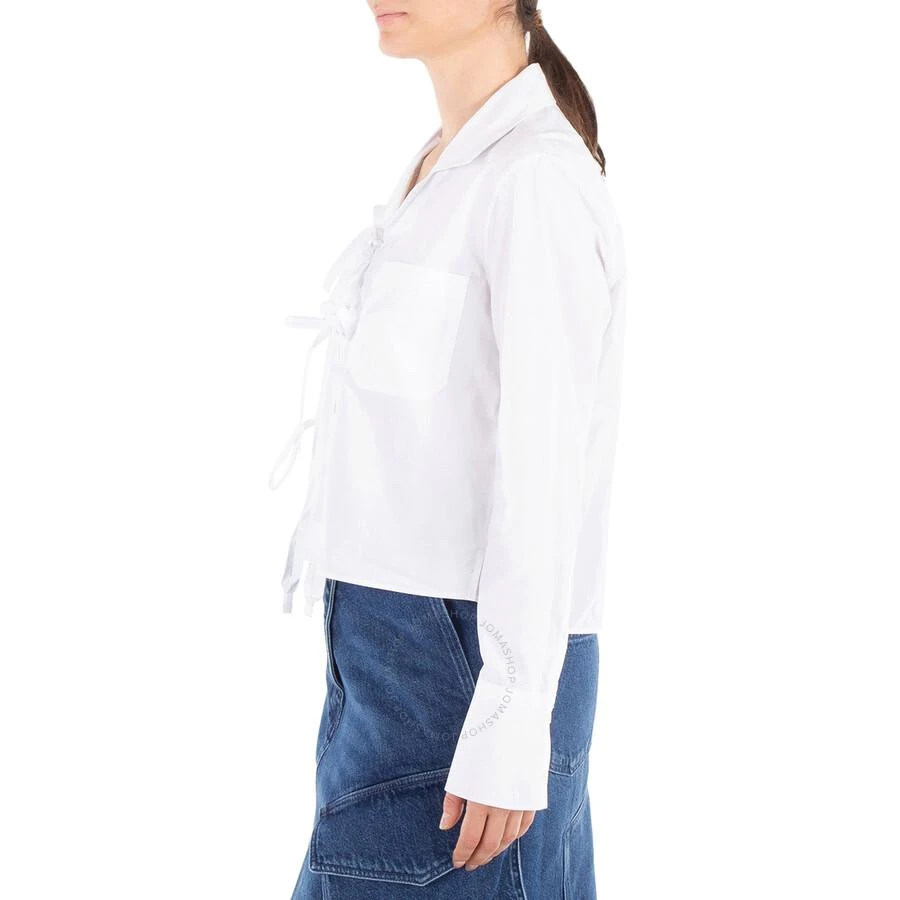 JW Anderson Bow Tie Cropped Shirt 3