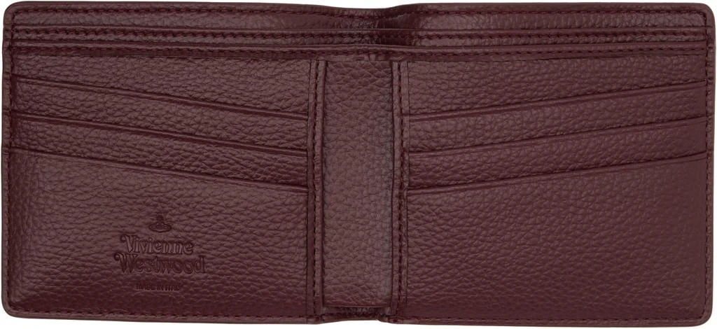Vivienne Westwood Burgundy Billfold Wallet 3