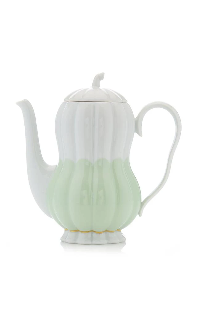 Giambattista Valli Home Giambattista Valli Home - Porcelain Coffee Pot - Green - Moda Operandi 1
