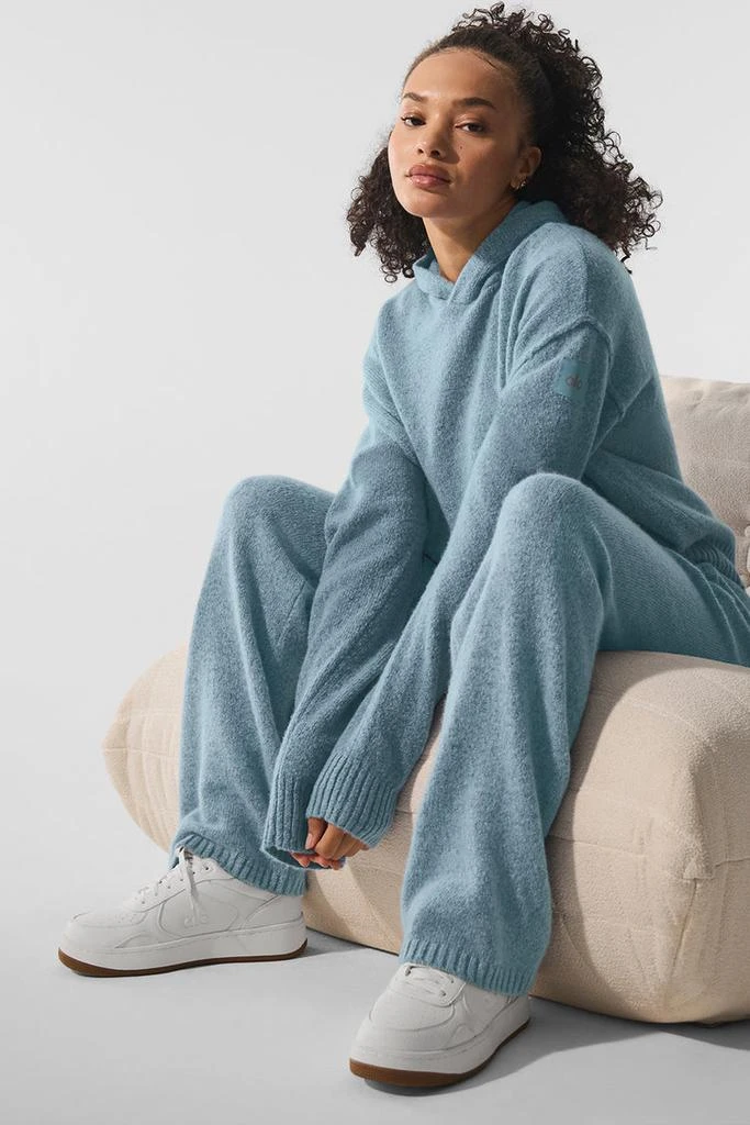 Alo New Class Cashmere Sweatpant - Bone Heather 3