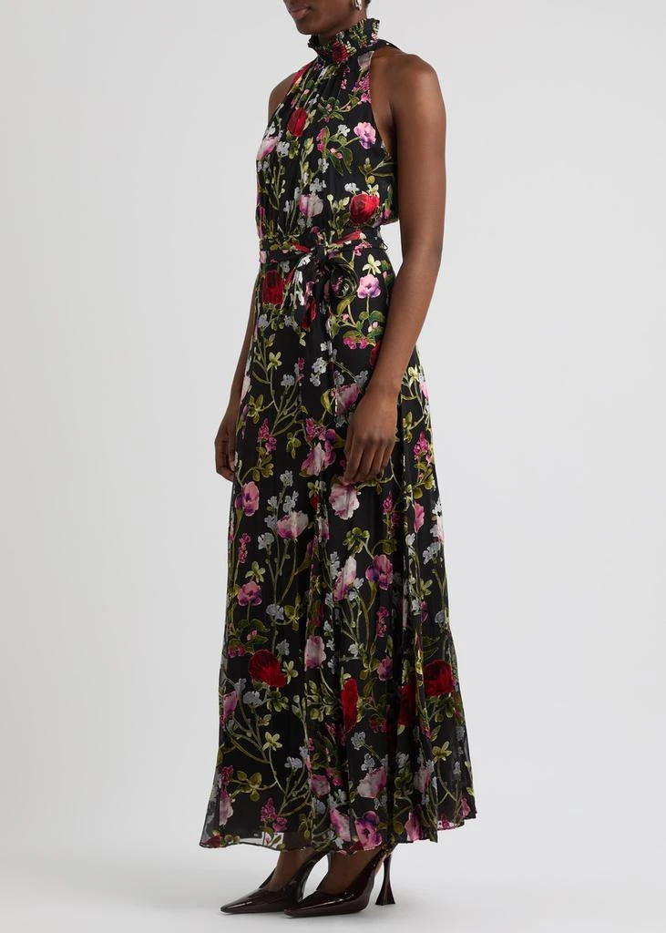 Alice + Olivia Dita floral-print chiffon maxi dress 2