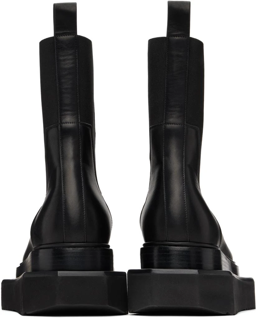 Rick Owens Black Porterville Beatle Turbo Cyclops Chelsea Boots 2