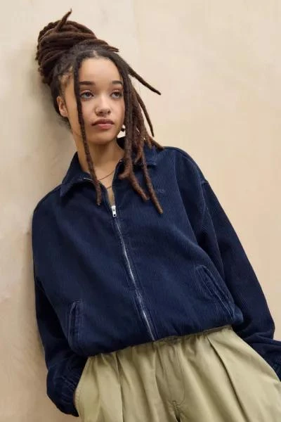 BDG BDG Shrunken Corduroy Harrington Jacket 3