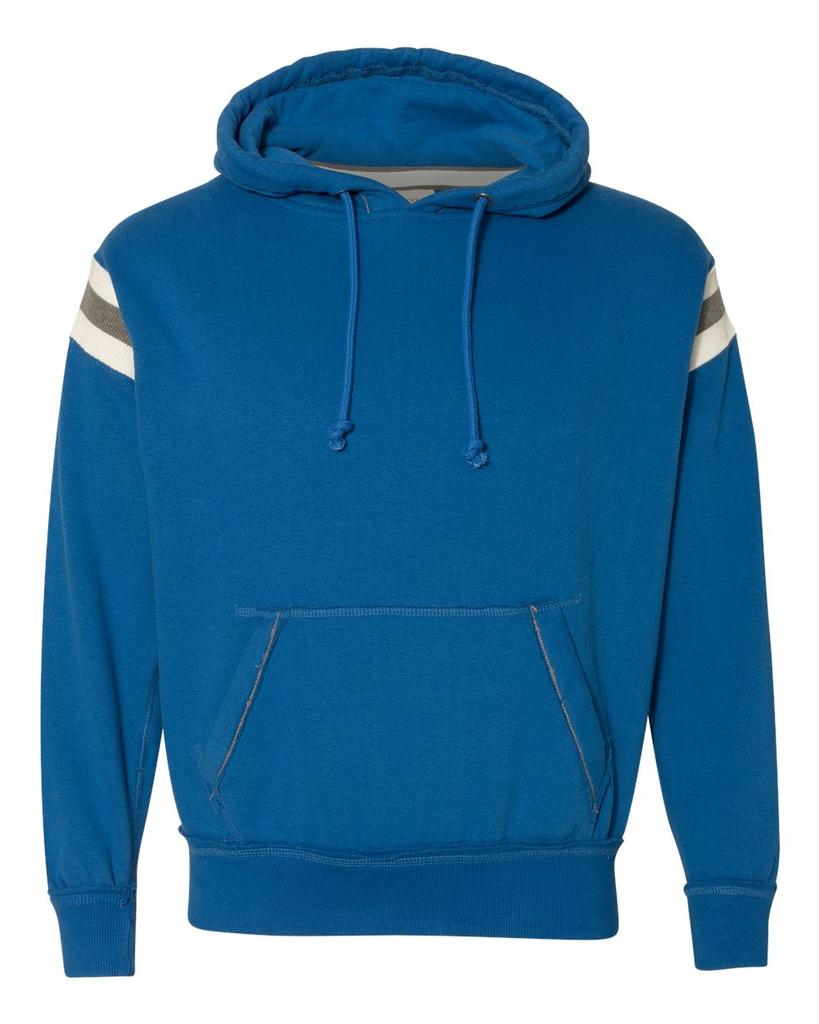 J America Men's Vintage Athletic Hooded Sweatshirt