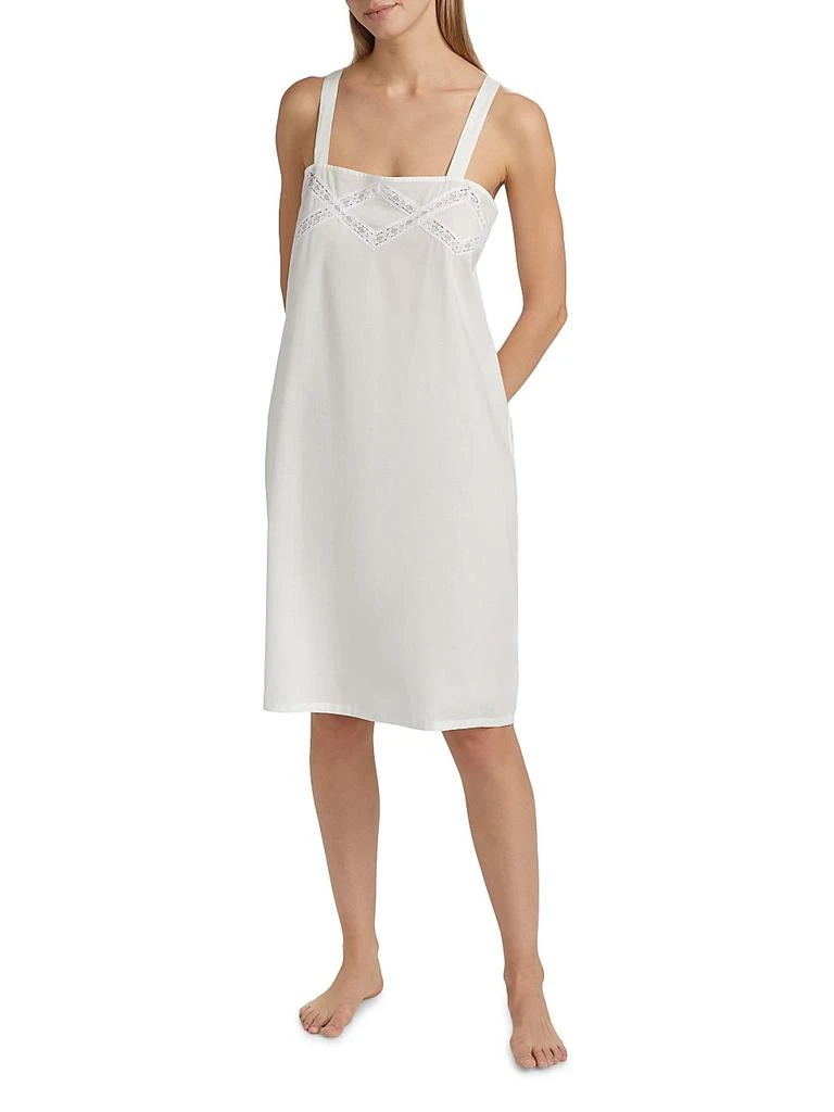 Pour Les Femmes Sun Ruffle Cotton Nightie 2