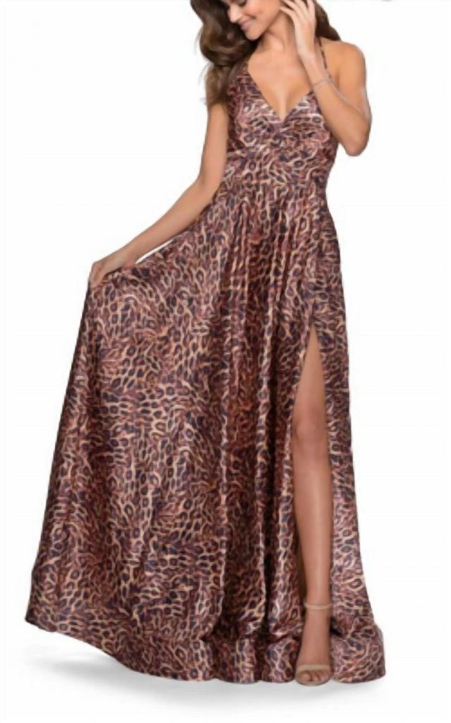 maxi dress length for height Purple Floral Blossom Print Maxi Dress