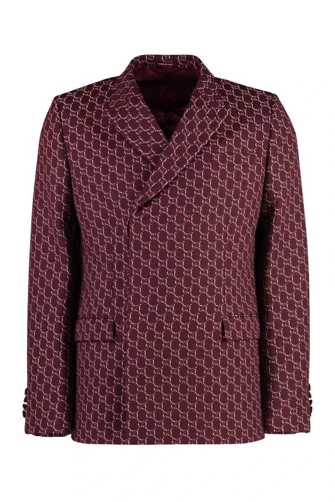 Gucci Gucci Double-Breasted Wool Jacket 1