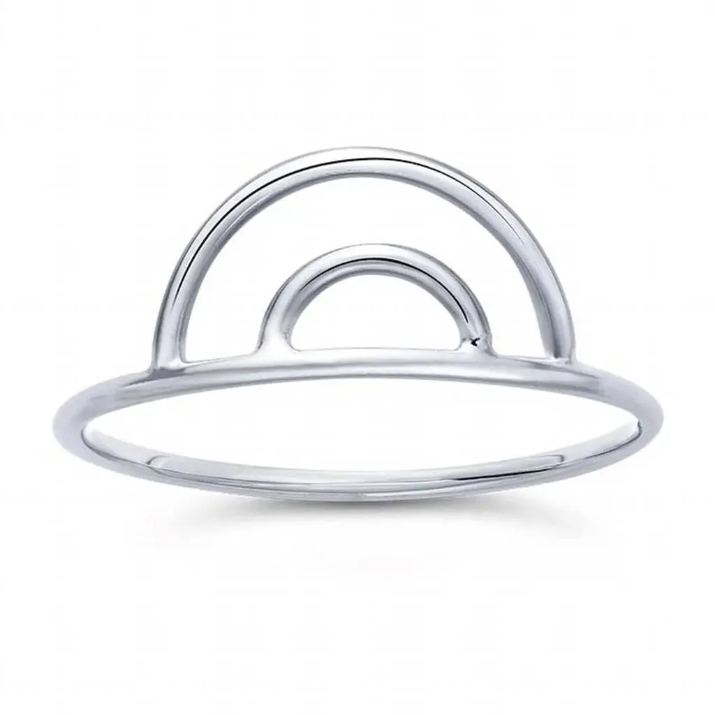 Cleo Jewelry Cleo Jewelry - Women's Double Arch Ring