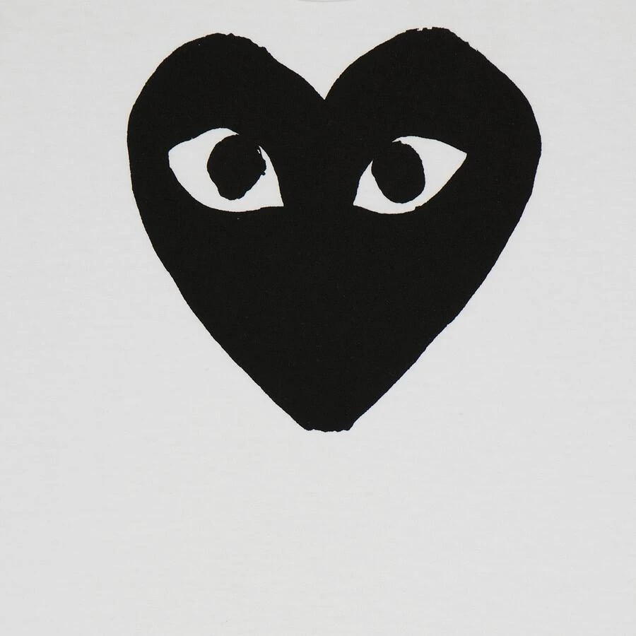 Comme des Garcons Kids Big Heart Print Short Sleeve T-shirt 3