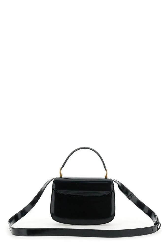 AMI AMI Paris Logo Plaque Foldover Top Shoulder Bag 2