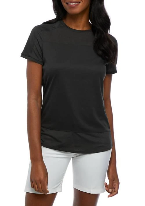 PGA TOUR Tour Short Sleeve Crew Neck Shirt With Mesh 1