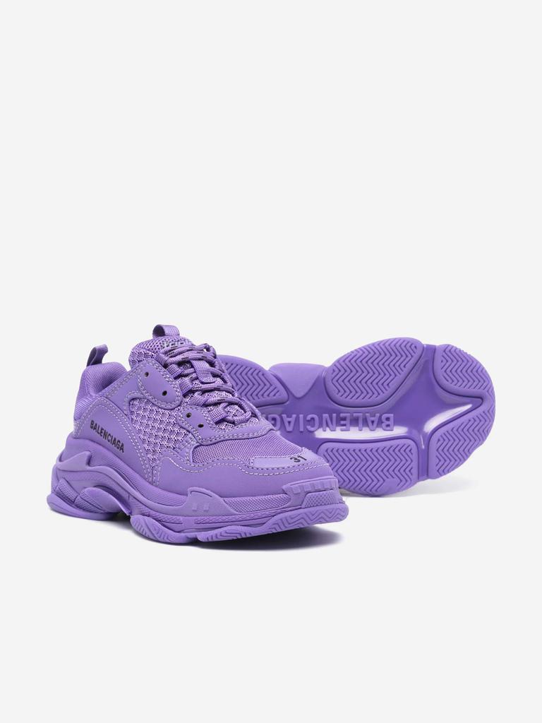 スニーカー BALENCIAGA KIDS Triple S 28(17cm) Balenciaga Kids Triple S Trainers in Purple – On Sale Now with Up