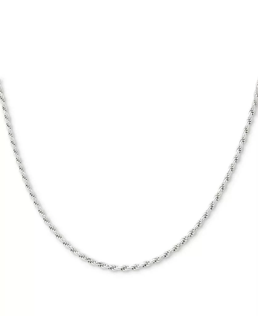 Giani Bernini Rope Link Bracelet in 18k Gold-Plated Sterling Silver, Created for Macy's 1