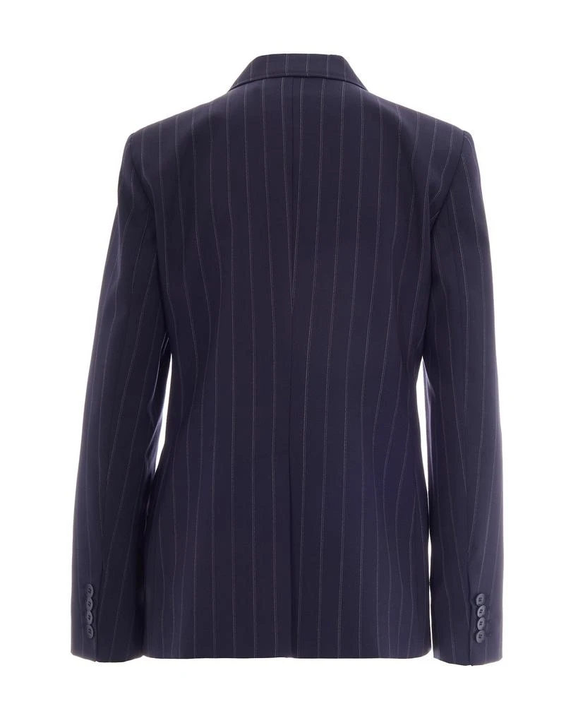 Max Mara Blue Pinstripe Blazer