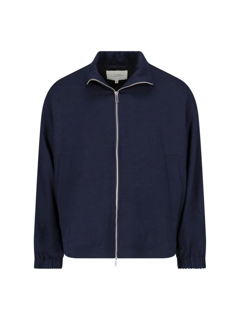 Studio Nicholson Studio Nicholson Kita Long Sleeved Zip-Up Jacket