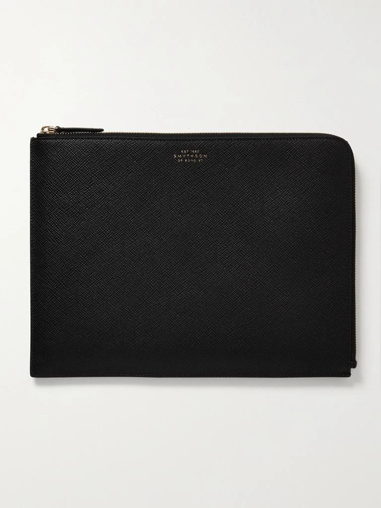SMYTHSON Panama 纹理皮革手拿包 1