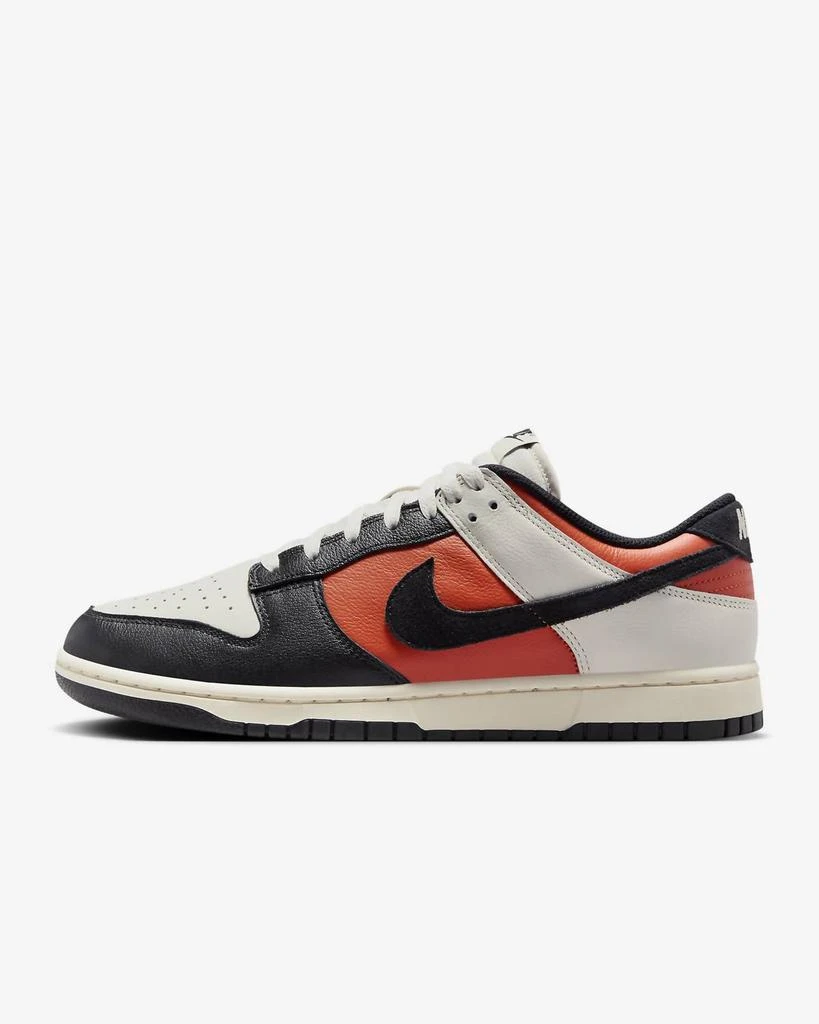 NIKE Men's Dunk Low Retro Sneaker In Phantom/black-Vintage Coral-Pale Ivory 1