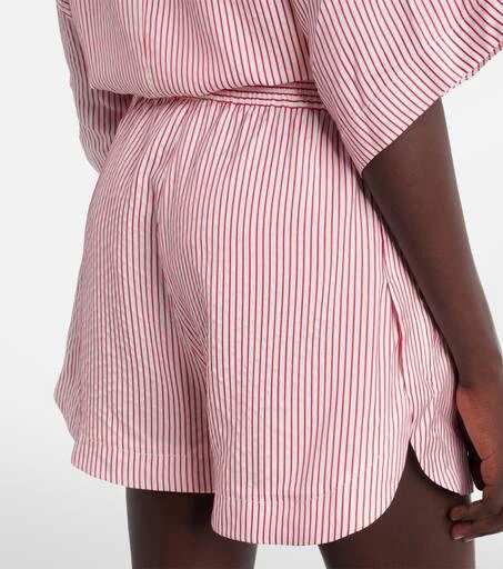 Stella McCartney Striped silk shorts 5