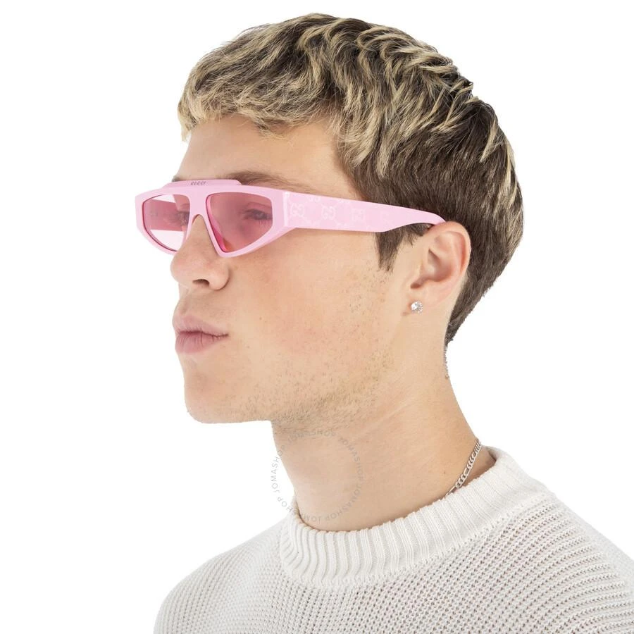 Gucci Pink Browline Unisex Sunglasses GG1591S 003 58 2