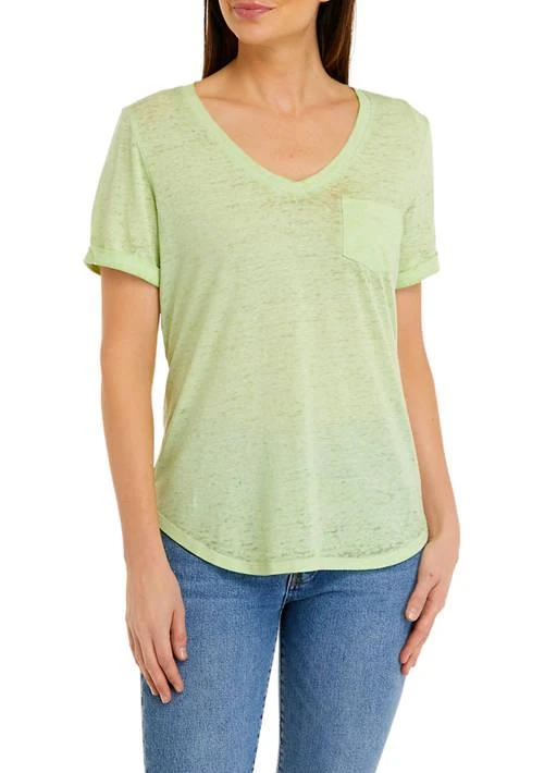 TRUE CRAFT Craft Short Sleeve V Neck Pocket T Shirt 1