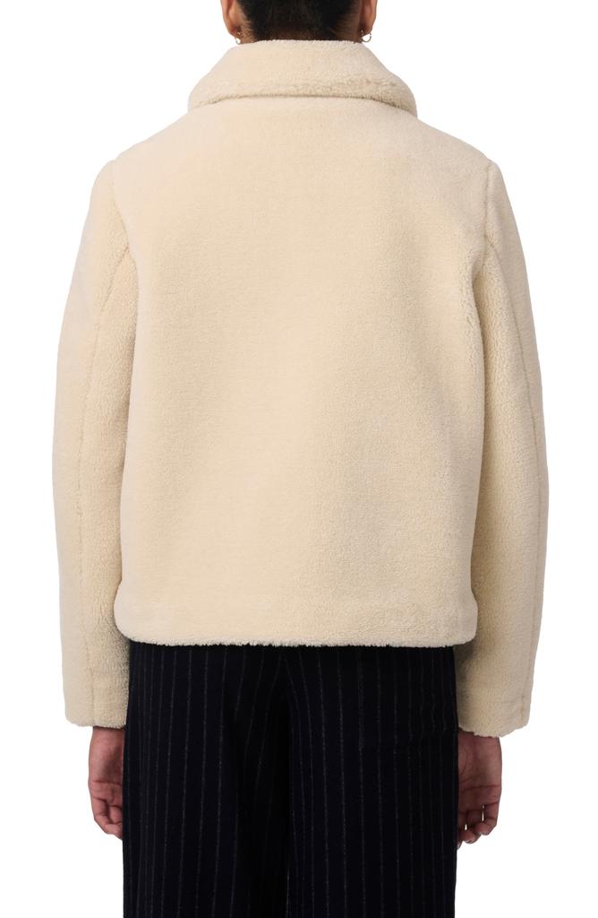 Bernardo Short Faux Shearling Coat