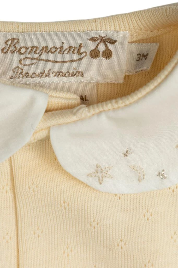 Bonpoint Bonpoint Tintina Star-Embroidered Collar Pajamas 3