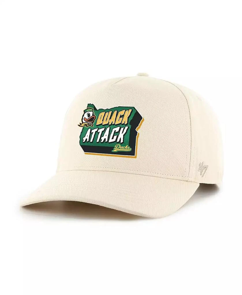 47 Brand Men's Natural Oregon Ducks Quack Attack Hitch Adjustable Hat 1