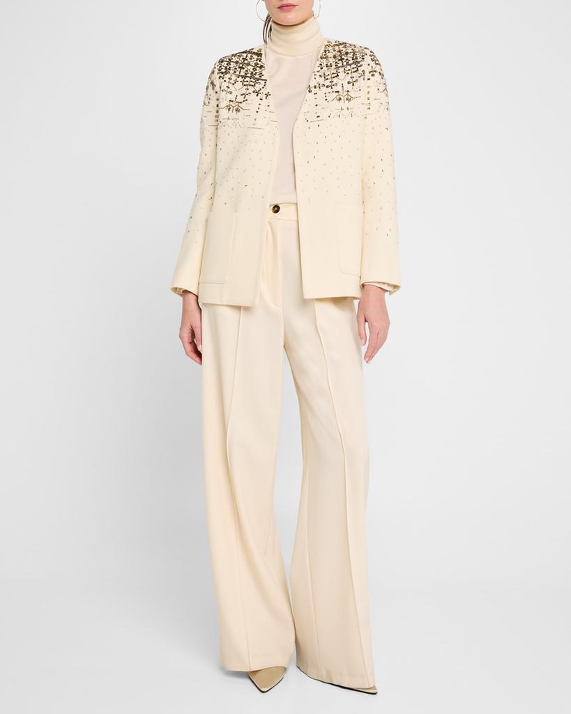 Kobi Halperin Brantley Beaded Wool Jacket