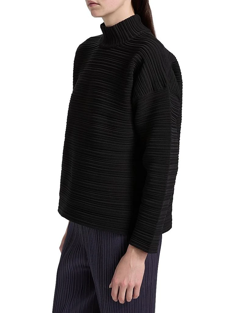 Pleats Please Crepe Knit Top 4