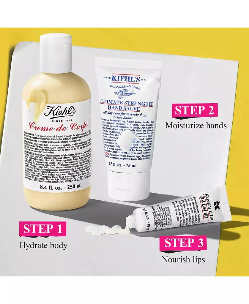 Kiehl
s 3-Pc. Complete Body Care Moisturizer and Lip Balm Set 5