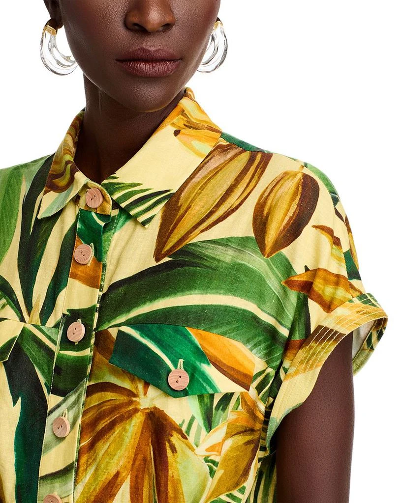 Farm Rio Bananart Belted Romper 6
