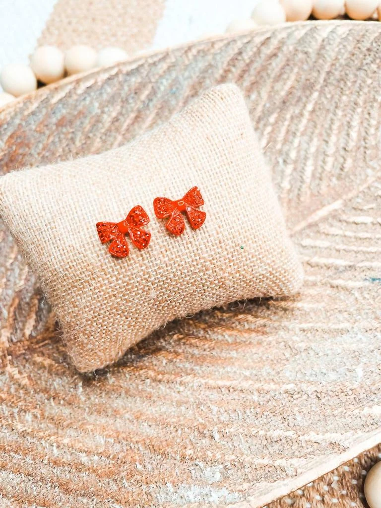 Golden Stella Golden Stella - Women
s Bow Studs Earrings