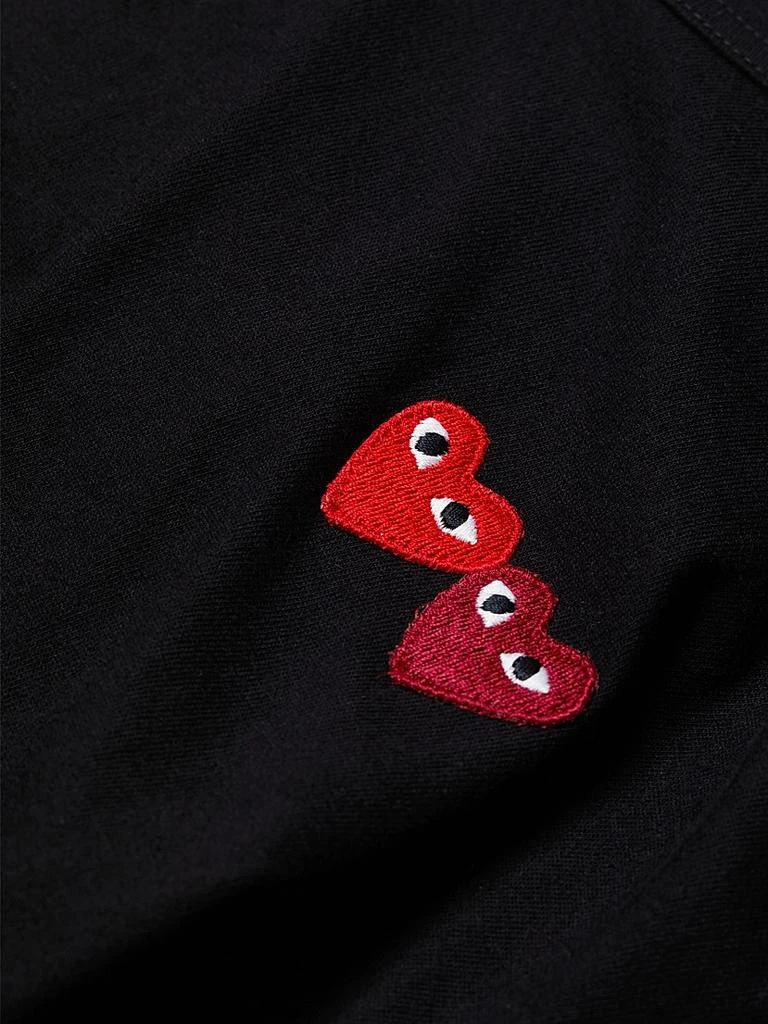 Comme des Garcons Embroidered Heart Patch Tee 6