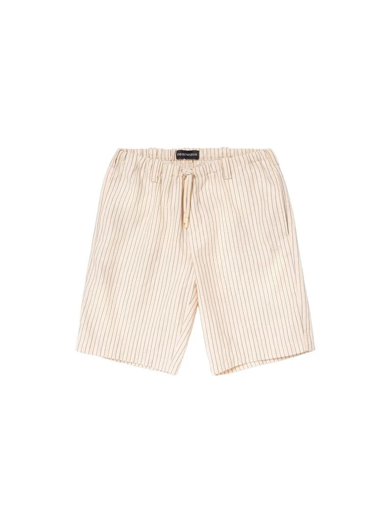 Emporio Armani Cotton Velvet Shorts 1