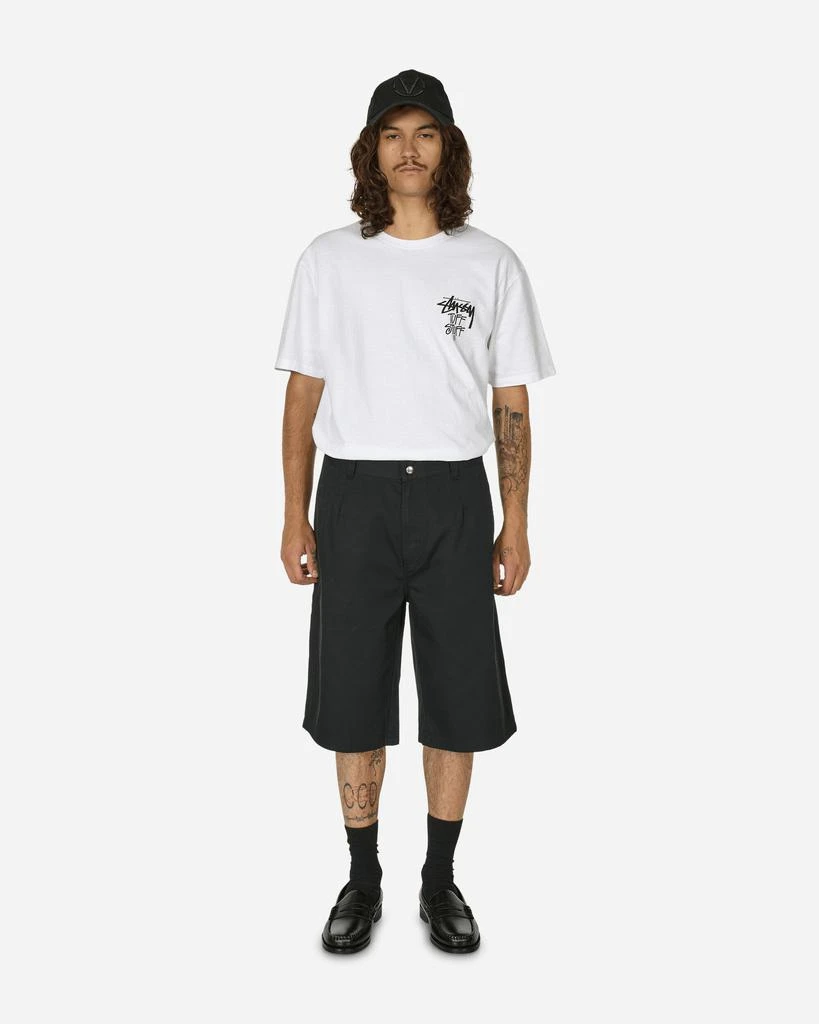 STUSSY Chino Work Shorts Black 4