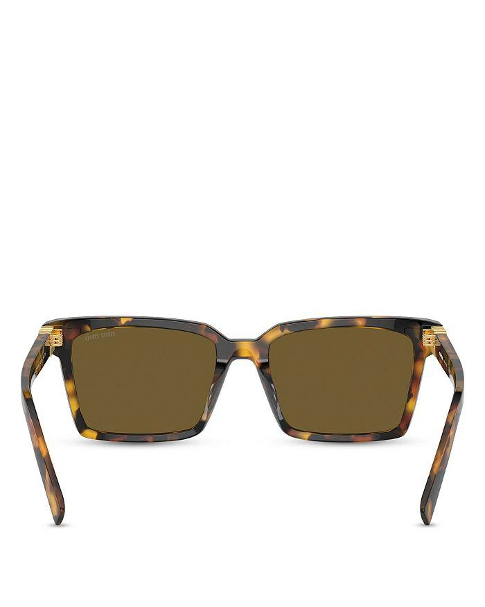 Miu Miu Rectangular Sunglasses, 55mm 5