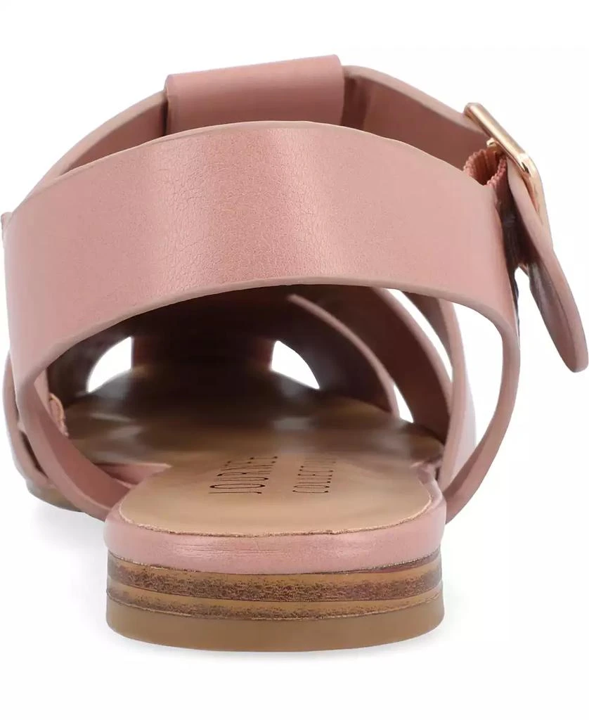 Journee Collection Women's Cailinna Caged Flats 3