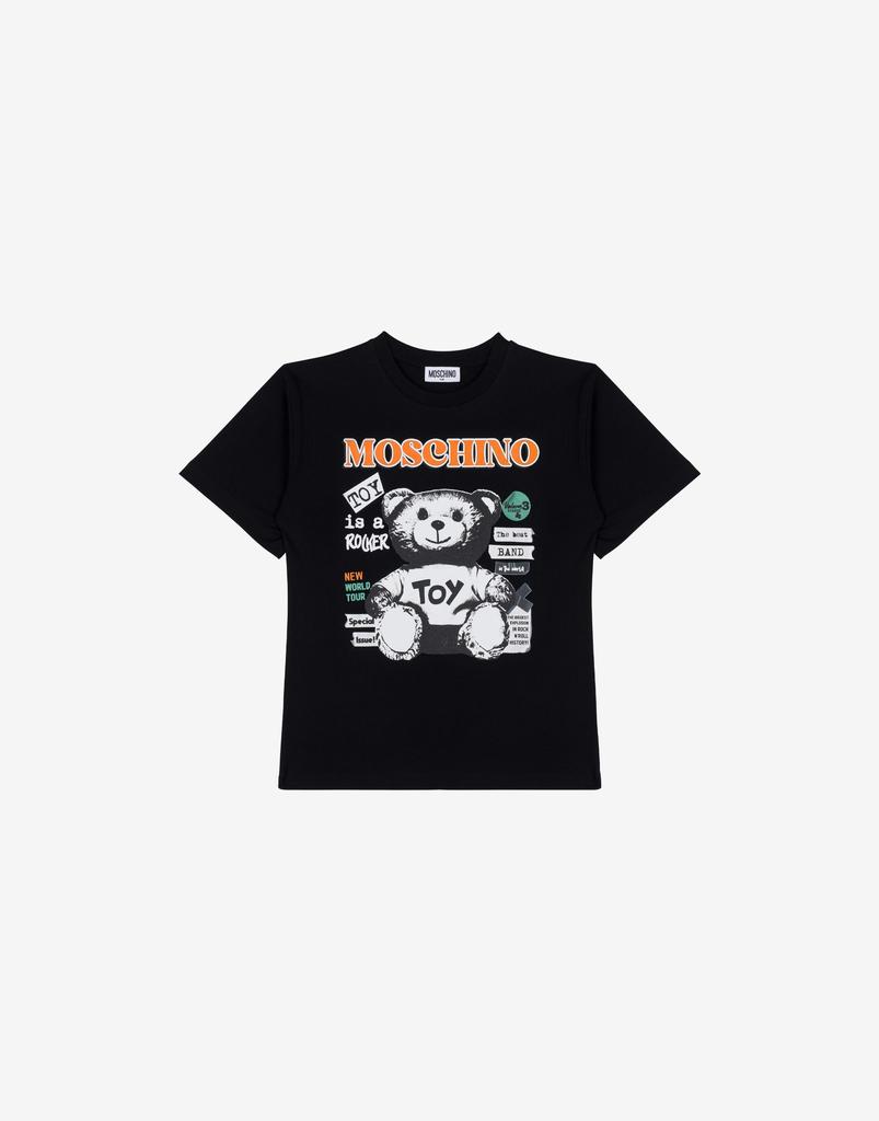 Moschino Maxi T-shirt In Teddy Bear Jersey