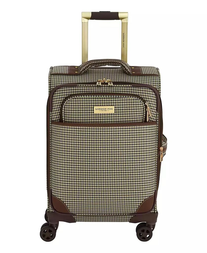 London Fog Cambridge 20" Expandable Spinner Carry On 1